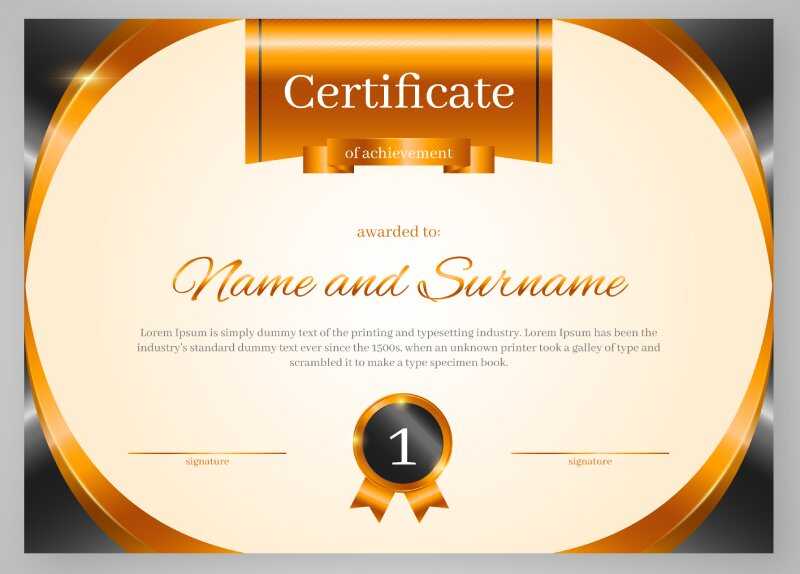 Certificate Design Agency