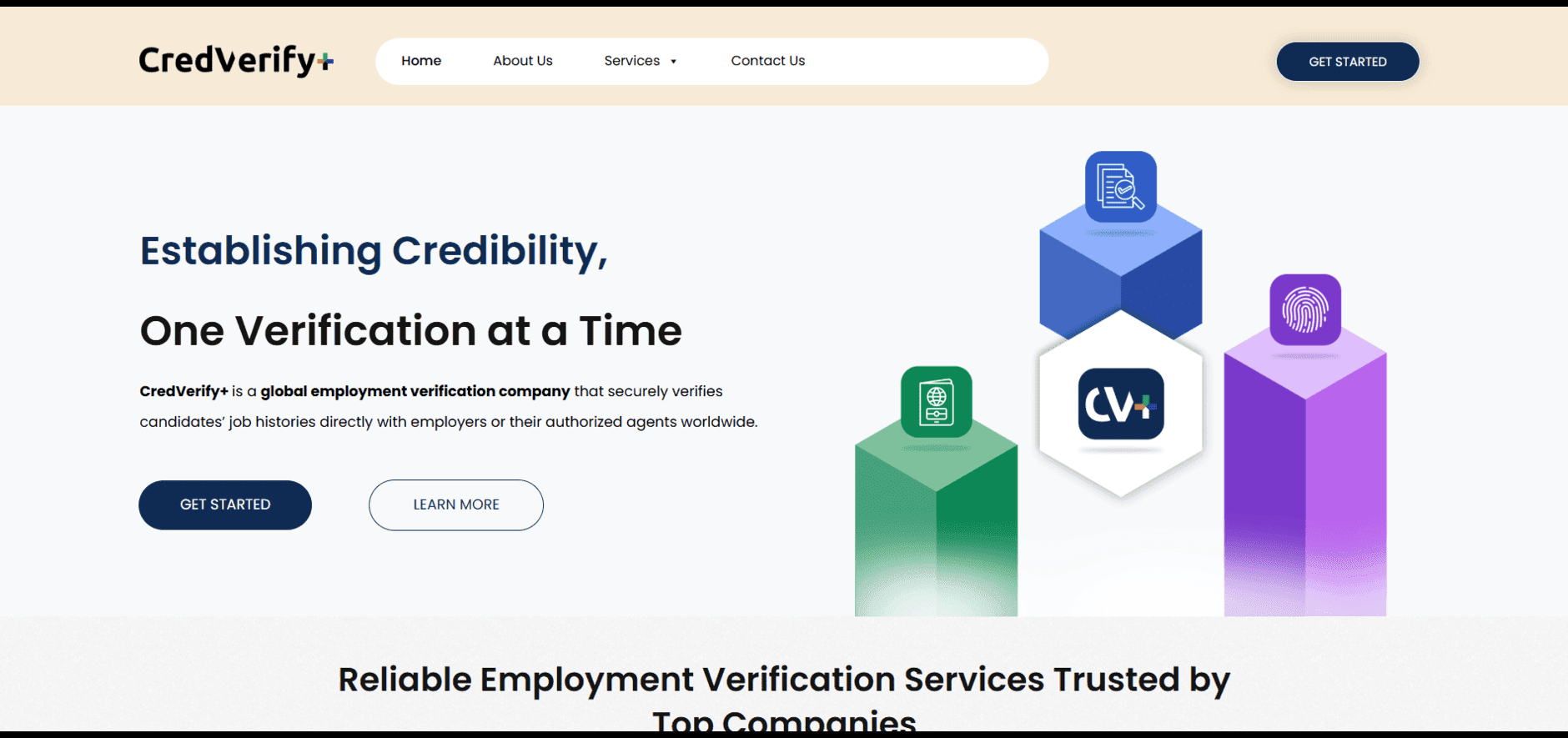 Credverify Website